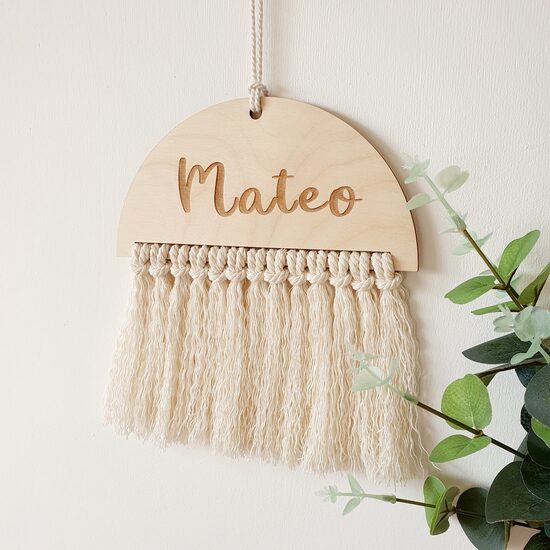 Koka dekors "Macrame"