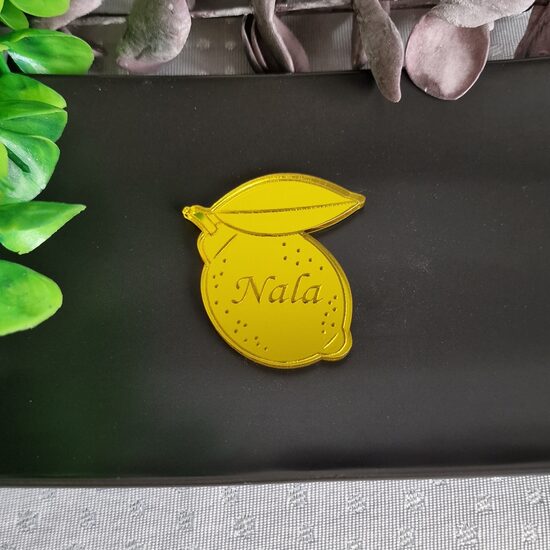 Galda karte "Citrons"